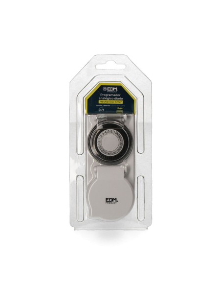 Programador diario analógico ip44 230 v 50 hz 16 a