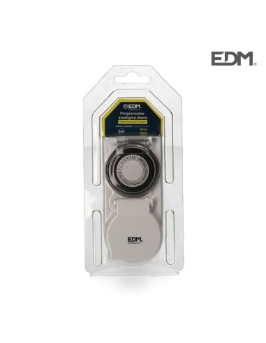 Programador diario analógico ip44 230 v 50 hz 16 a