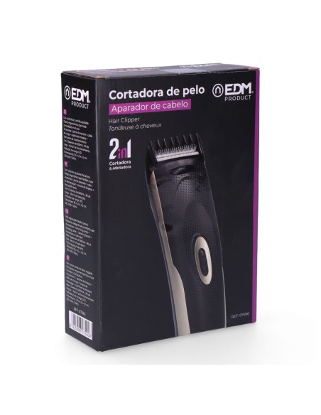 Maquina corta cabellos recargable 10 w