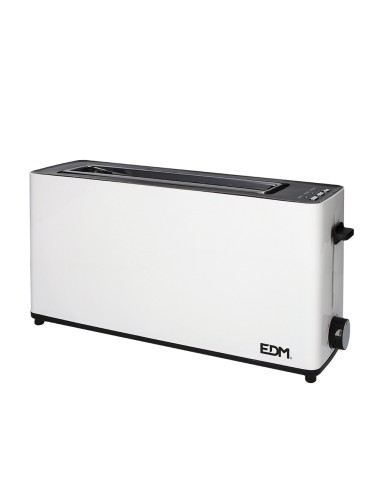 Tostadora ranura larga white design 900 w