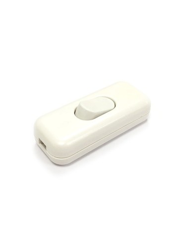 Interruptor de paso, 4a 250v~, blanco (retractilado)