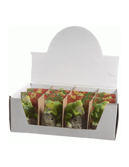 Rana con sensor y sonido 3 modelos surtidos 8x7.4x11.5cm euro/u