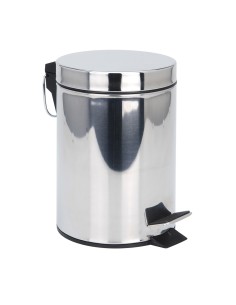 Papelera pedal de acero inox 3 l