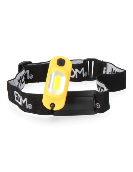 Linterna frontal led recargable 1w