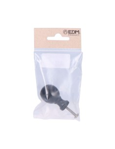 Pomo bola 25 mm hierro negro 2