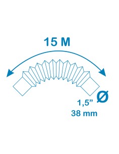 Manguera autoflotante 15m 2