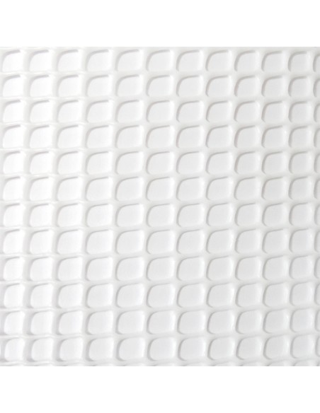 Rollo de malla ligera cadrinet color blanco 1 x 25 m cuadro: 4,5 x 4,5 mm