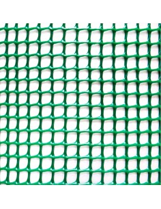 Rollo de malla ligera cadrinet color verde 1 x 5 m cuadro: 4,5 x 4,5 mm