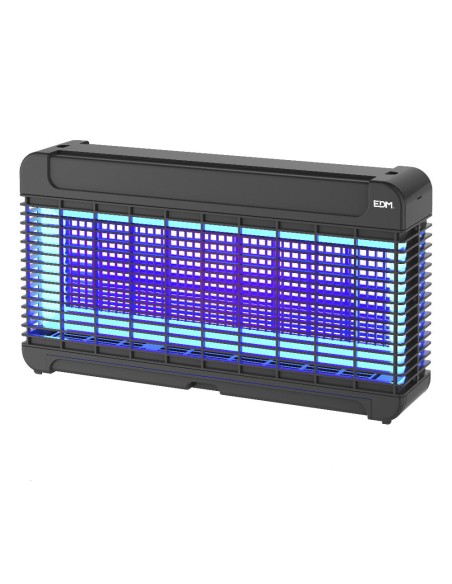 Mata insectos profesional electronico con led 13w 150m² 47x10x26,3cm color negro edm