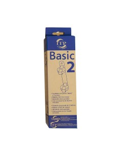 Tendedero de pared basic c/2 poleas blanco 25 x 5 x 5 cm 2