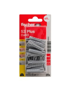 Taco sx plus ø8 x 40 mm, blister 20 uds 2