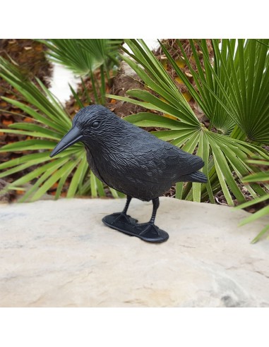 Cuervo ahuyenta pajaros 36x13x18cm